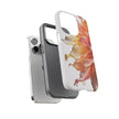 iPhone 14 Series Tough Case - Ember Bloom White