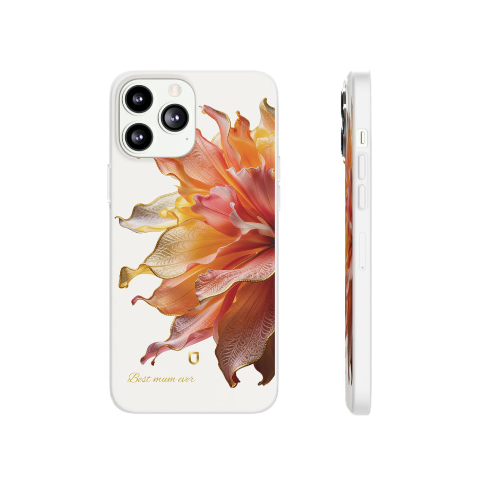 iPhone 13 Series Flexi Case - Ember Bloom