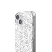 iPhone 14 Flexi Case - Black Rose