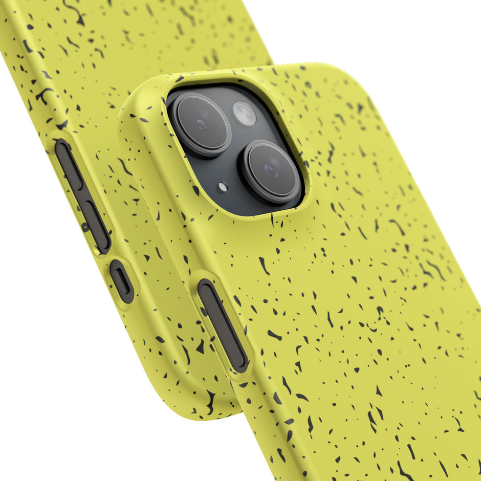 iPhone 15 Slim Case - Flake Lemon