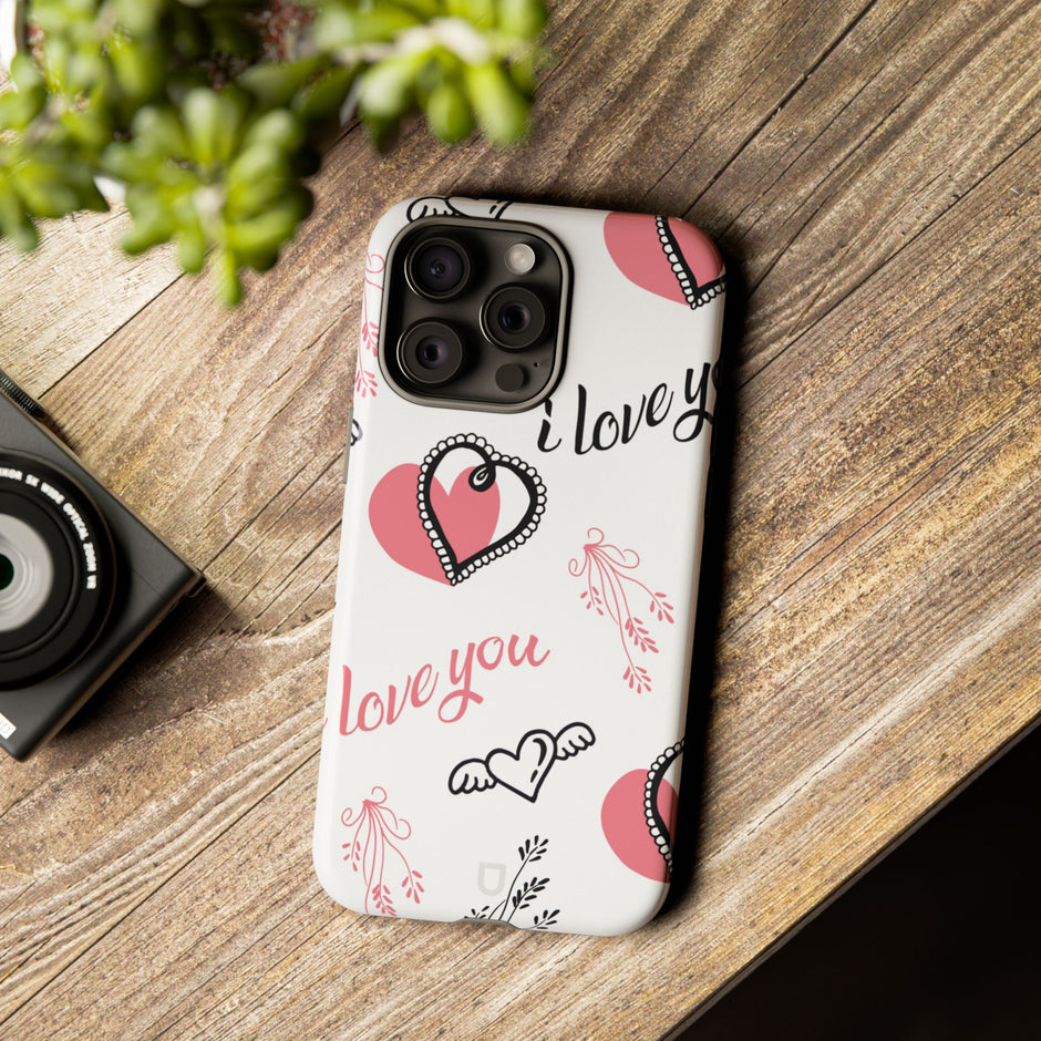 iPhone 15 Pro Max Tough Case - Love U