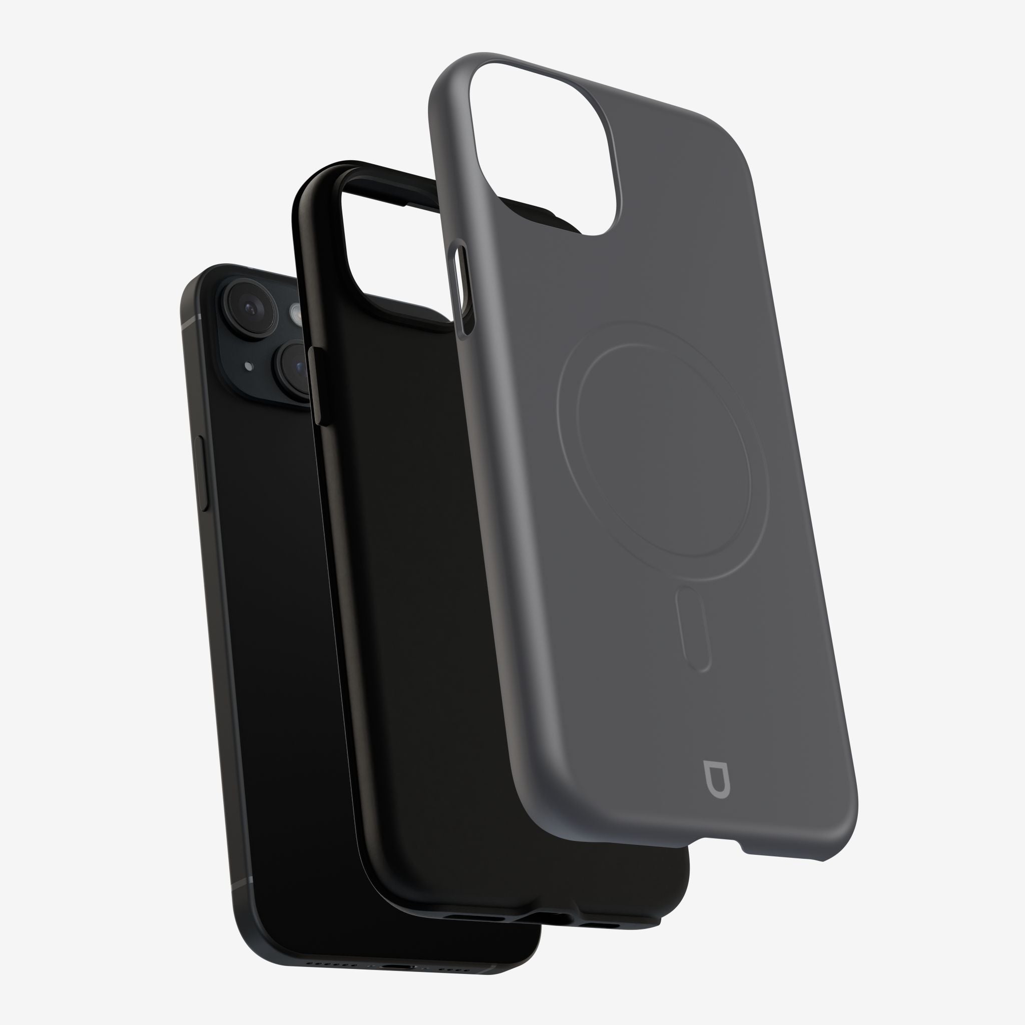 iPhone 15 Plus MagSafe Tough Case - Iron