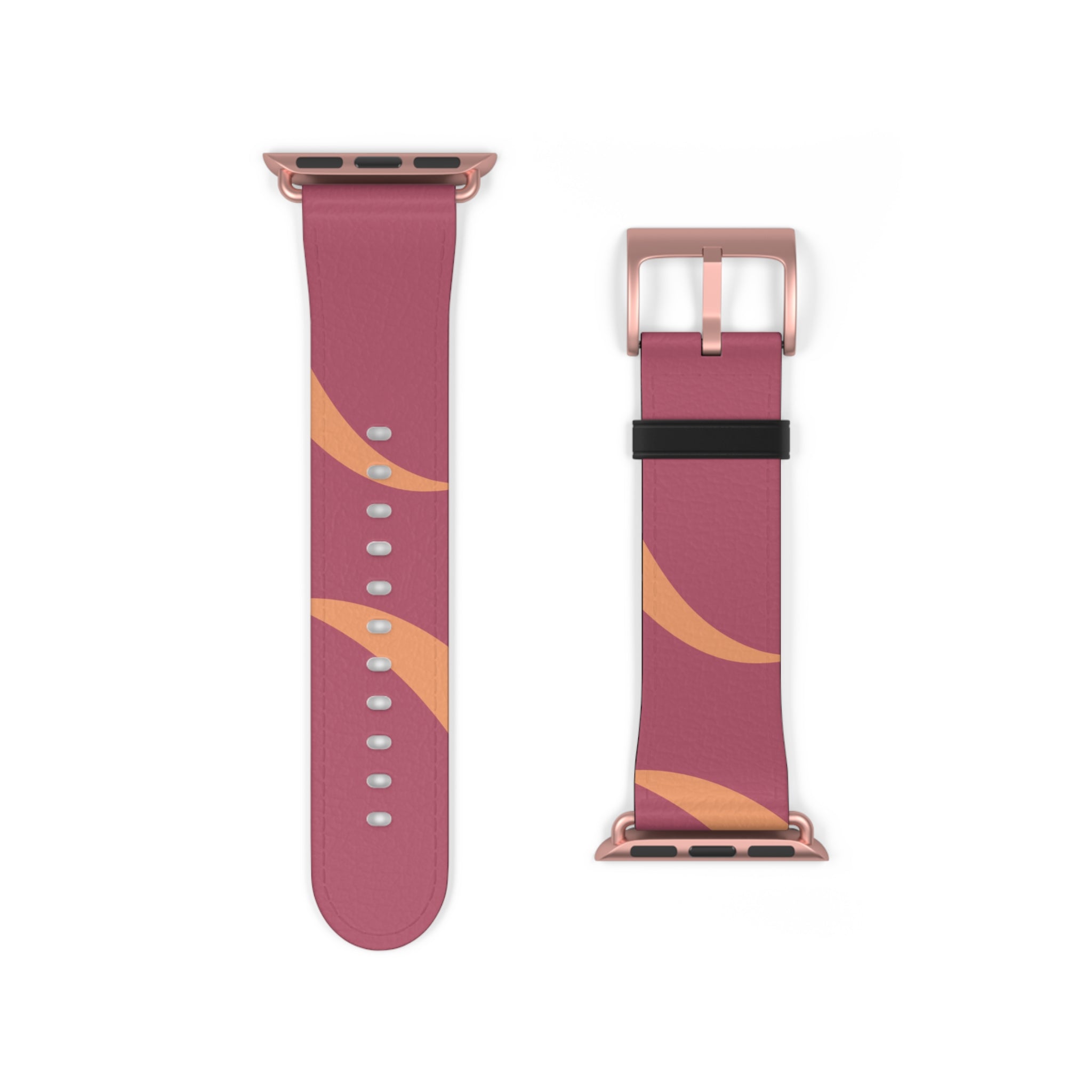 Apple Watch Series Bands 38-41 mm 42-45 mm - Rose Wine