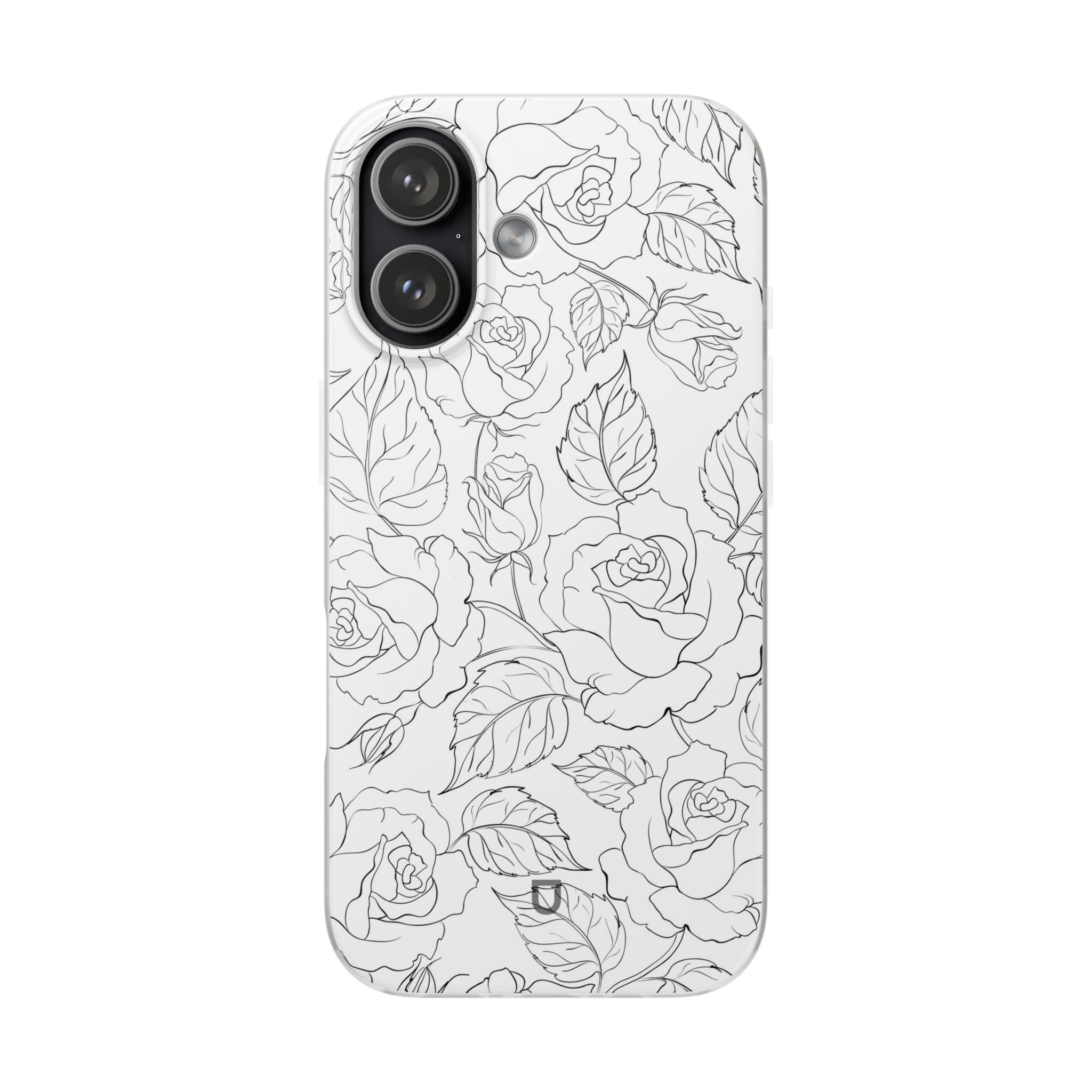 iPhone 17 Flexi Case - Black Rose