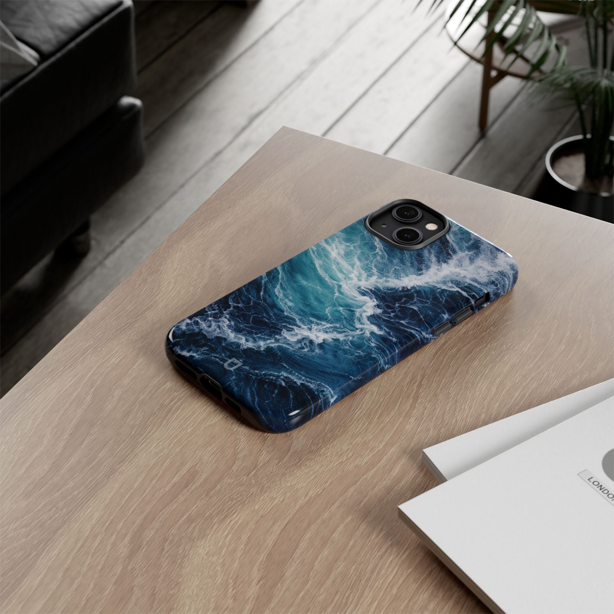 iPhone 14 Plus Tough Case - Deep Tide