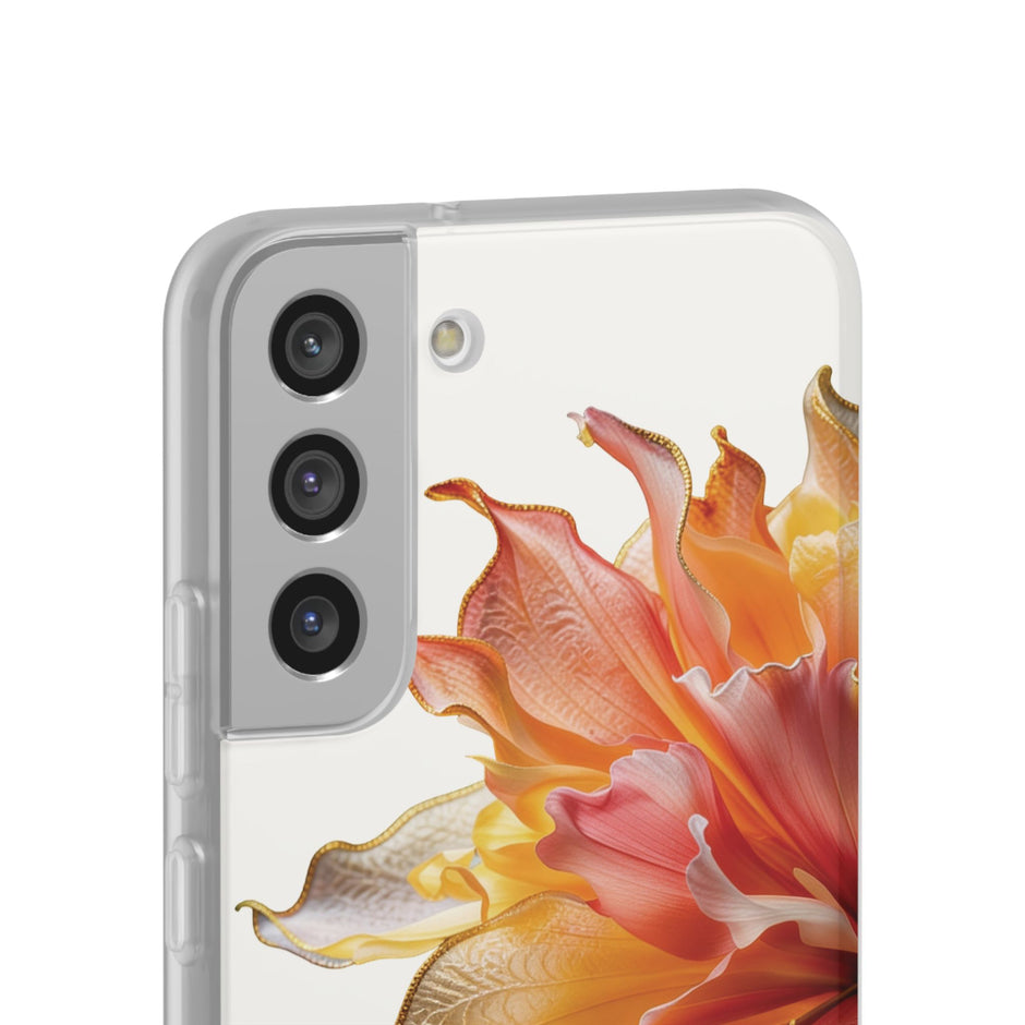 Samsung Galaxy S22 Series Flexi Case - Ember Bloom