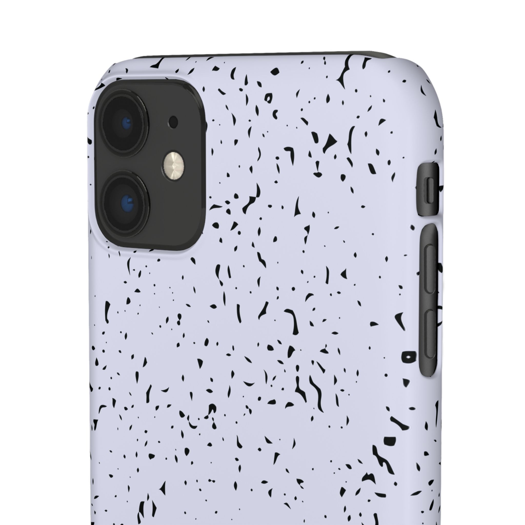 iPhone 11 Slim Case – Flake Lavender Close-up