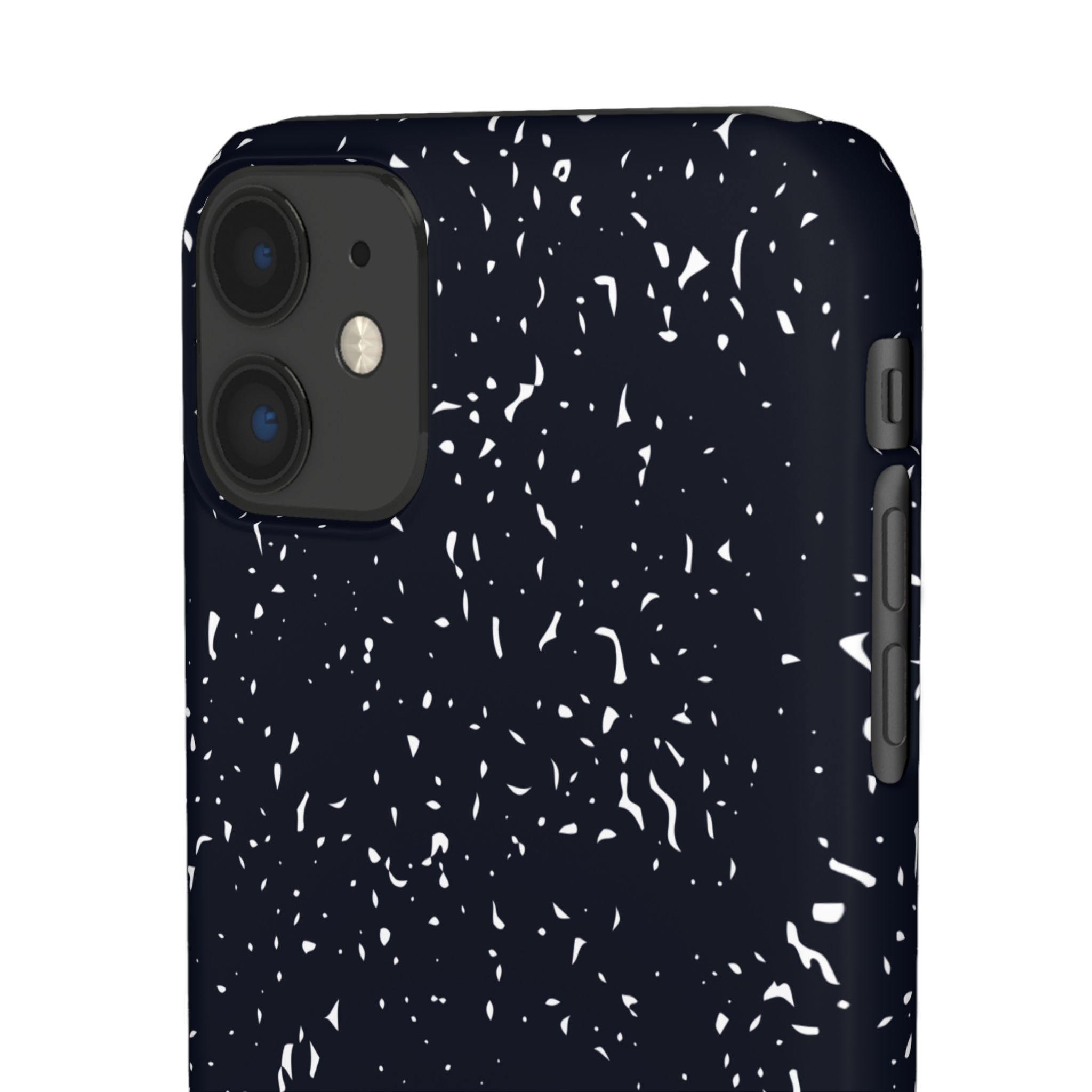 iPhone 11 Slim Case – Flake Midnight Close-up