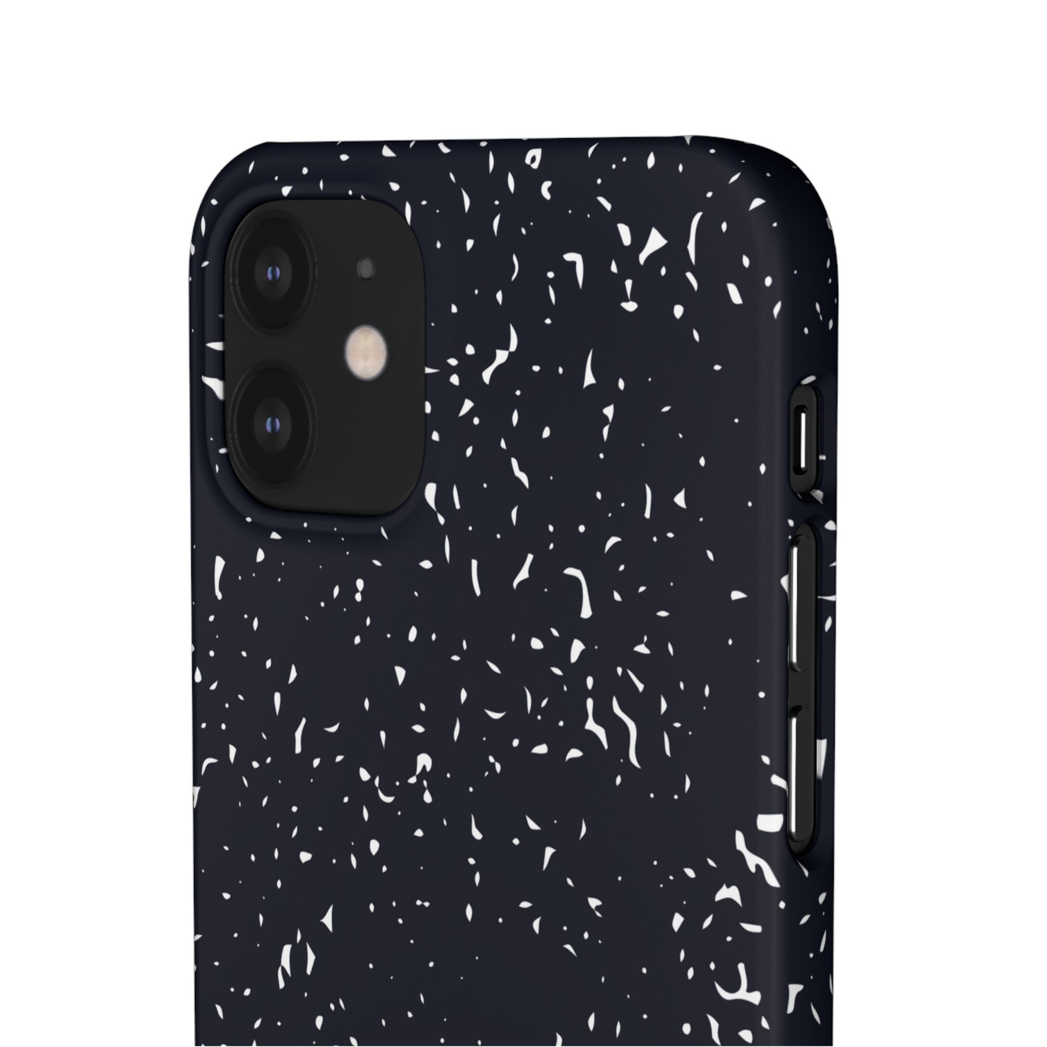 iPhone 12 Mini Slim Case – Flake Midnight Close-up