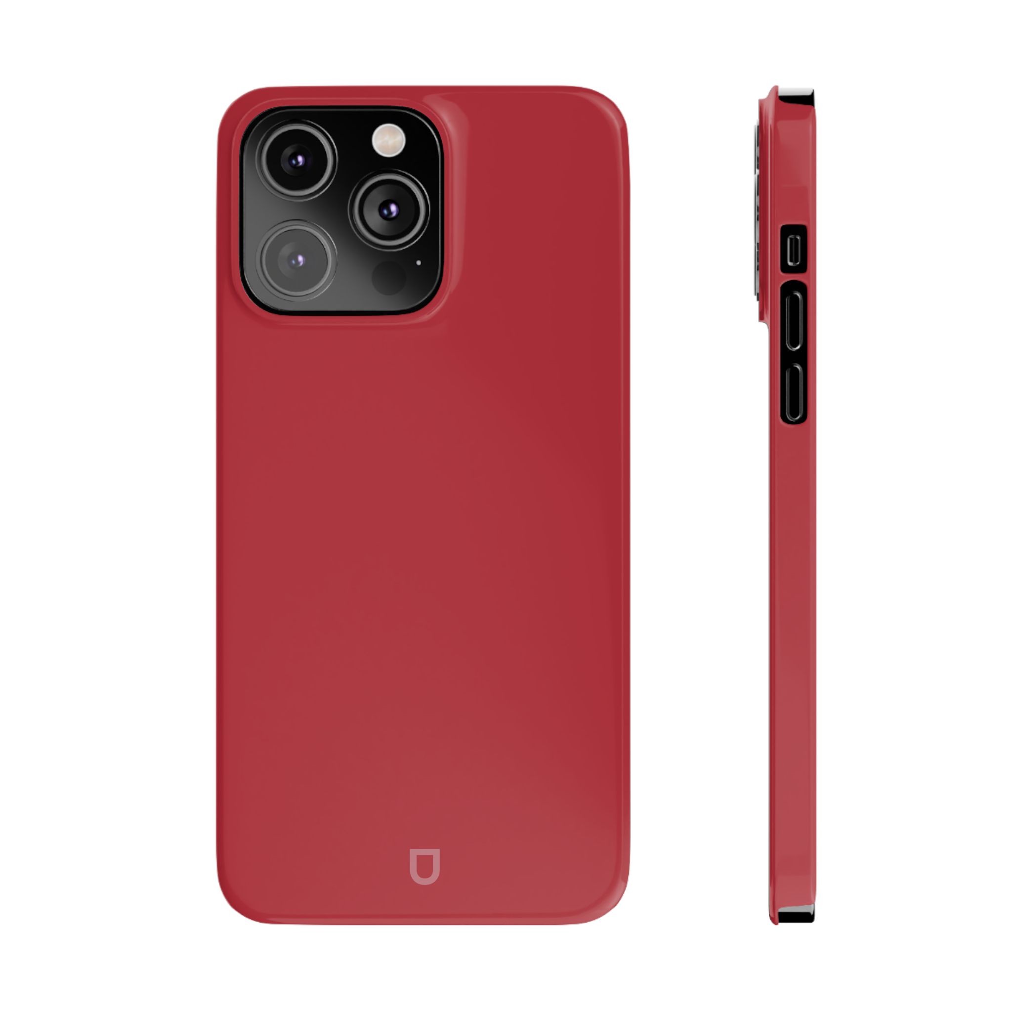 iPhone 14 Pro Max Ultra Thin Case – Red Front and Side