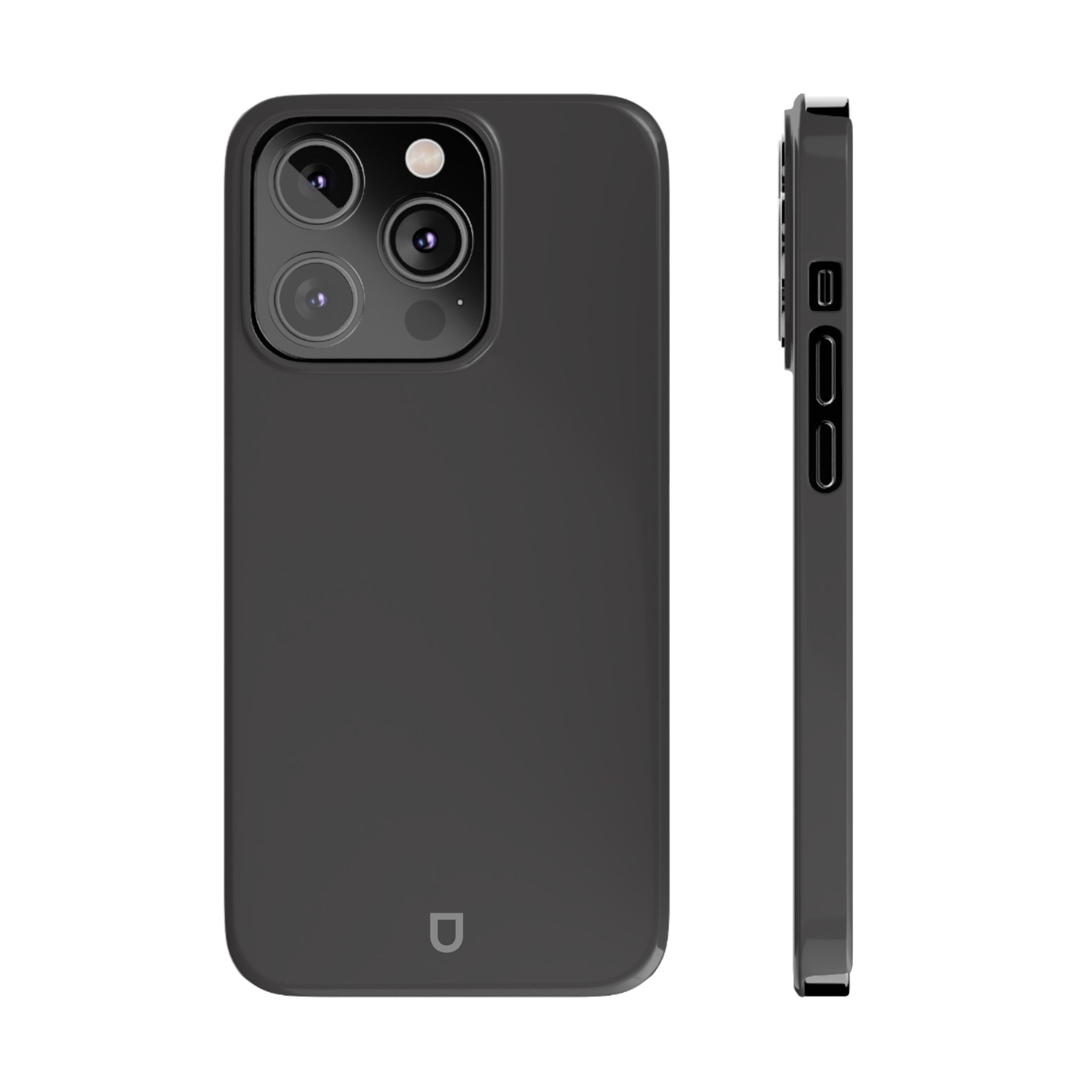 iPhone 14 Pro Ultra Thin Case – Black Front and Side