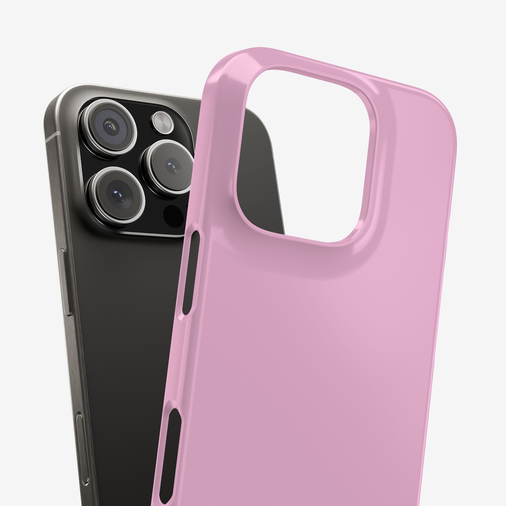 iPhone 16 Pro Ultra Thin Case – Pink Close-up 2